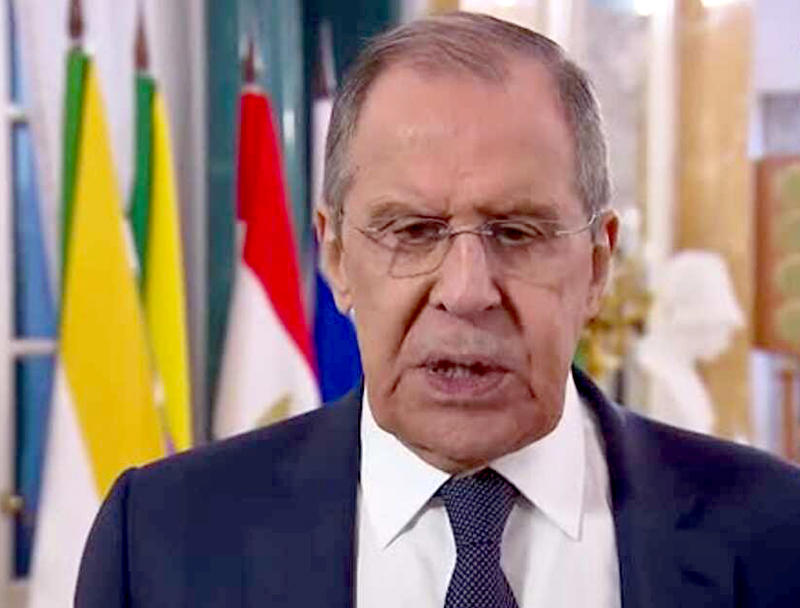 Това заяви руският външен министър Сергей Лавров